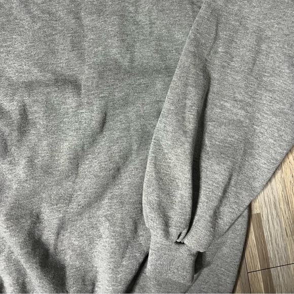 Vintage Y2K Russell Athletic Blank Gray Crewneck Sweatshirt Men’s Size XL - Picture 6 of 6
